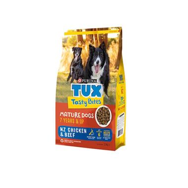 TUX Tasty Bites Mature 7 Adult Dry Dog Food Purina New Zealand